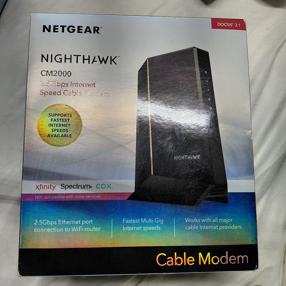 NETGEAR Nighthawk Black Modem